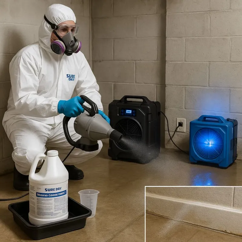 Sanitization and Odor Removal process in Westview, FL