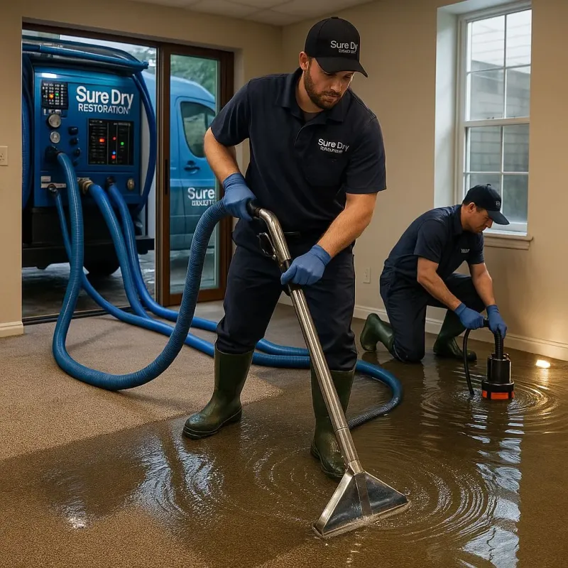 Water Extraction and Removal process in Westview, FL
